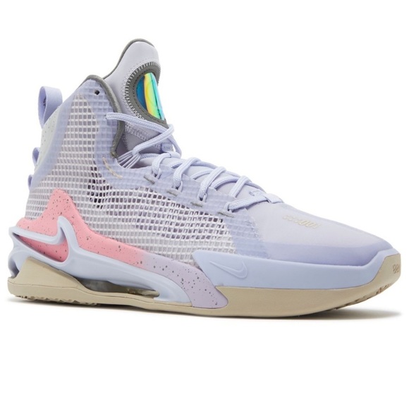 Nike Zoom G.T. GT Jump 2 Easter Oxygen Purple Coral Chalk Men’s Size 18 - Picture 3 of 5